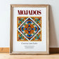 Mojados, Spain – Travel Print, in wooden frame leaning on the floor