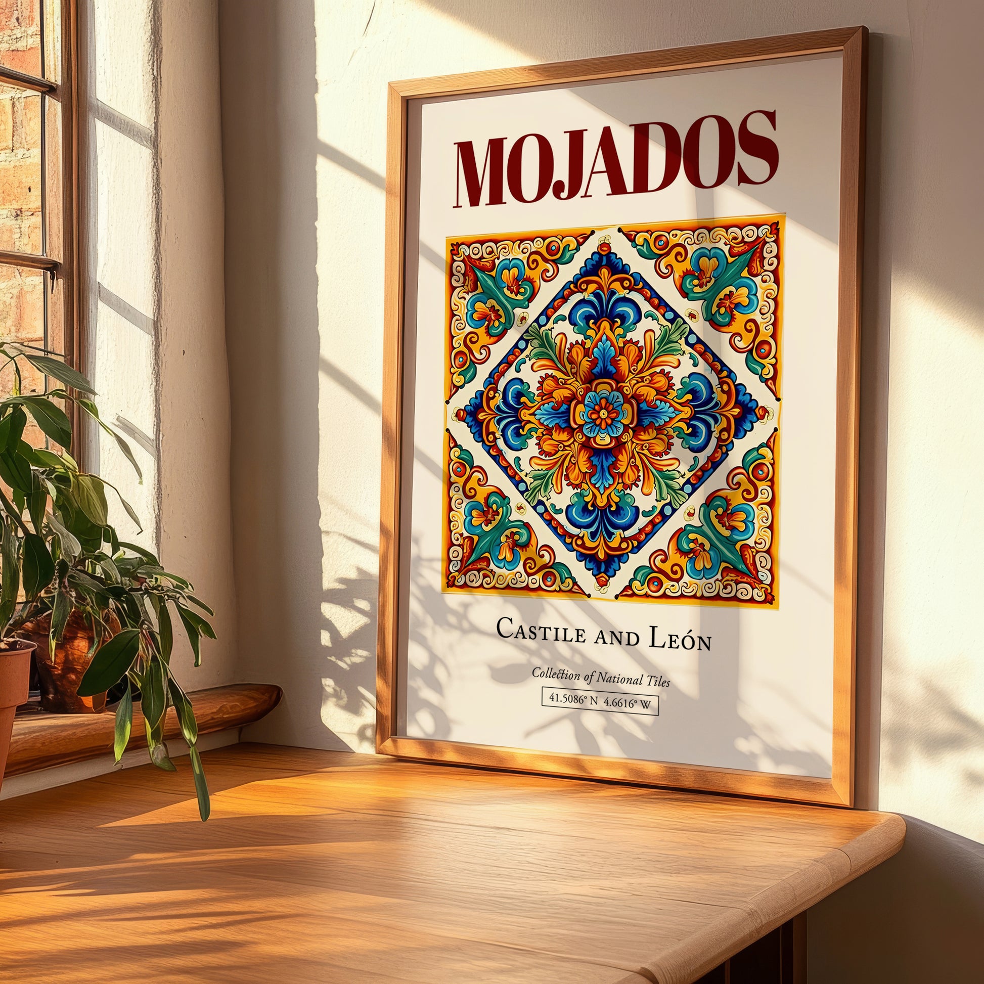 Mojados, Spain – Travel Print, clean layout with no caption