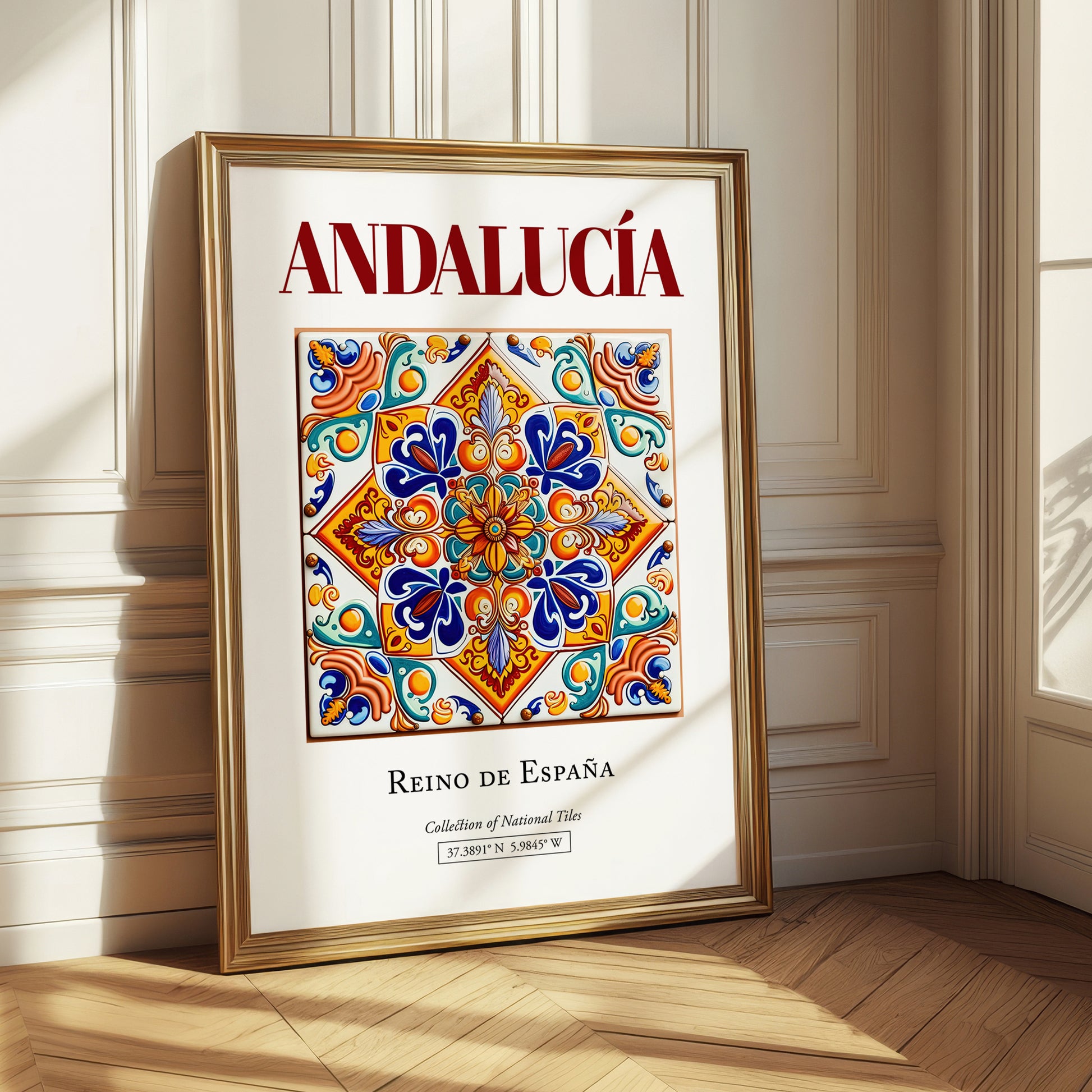 Andalucía, Spain – Travel Wall Art, styled in a charming Paris street view