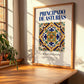 Principado de Asturias, Spain – Travel Poster, clean layout with no caption