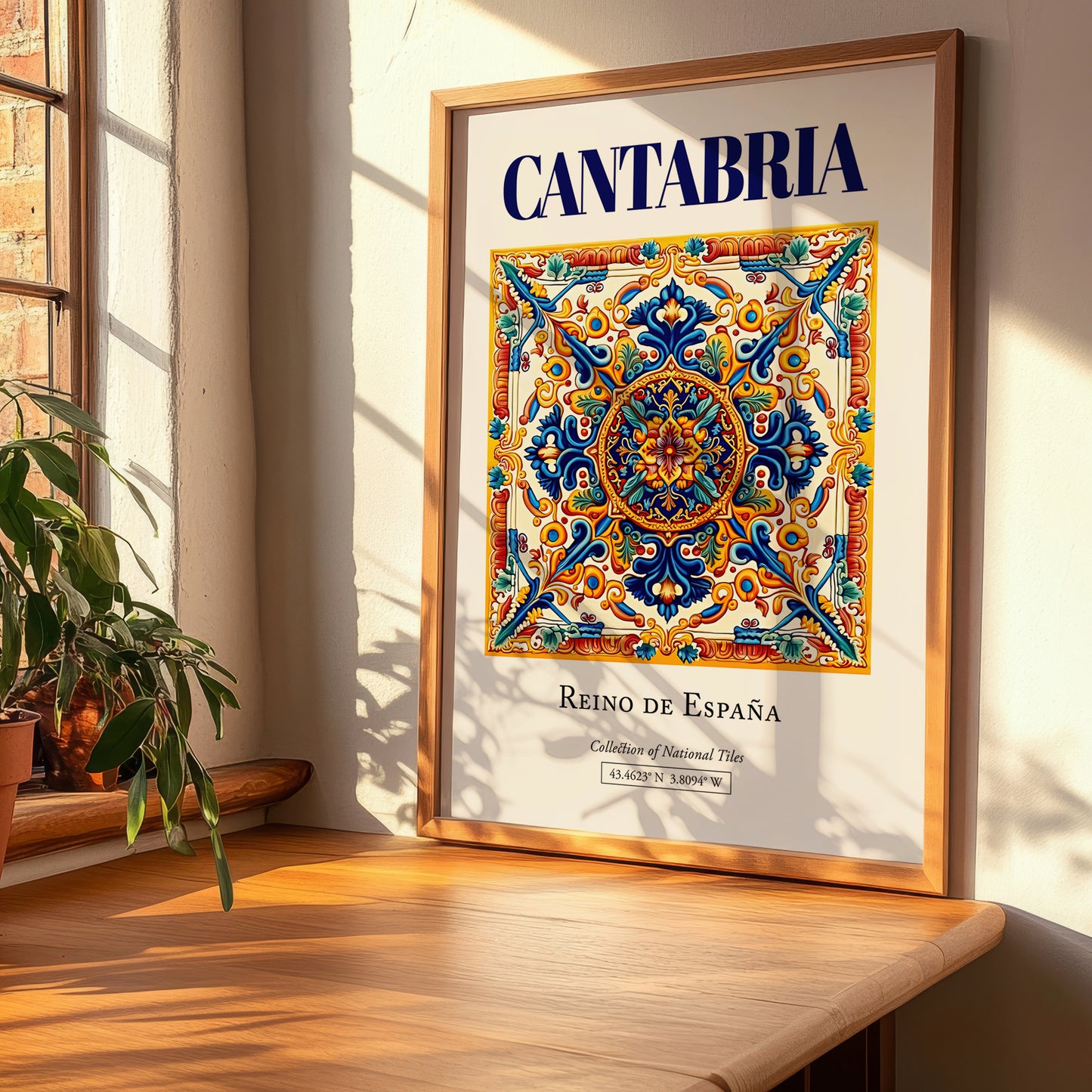 Cantabria, Spain – Travel Memories Wall Print, clean layout with no caption