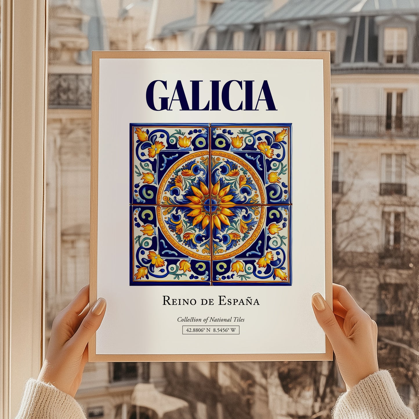Galicia, Spain – Retro Travel Poster
