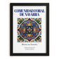 Comunidad Foral de Navarra, Spain – World Heritage Travel Poster, in sleek black frame