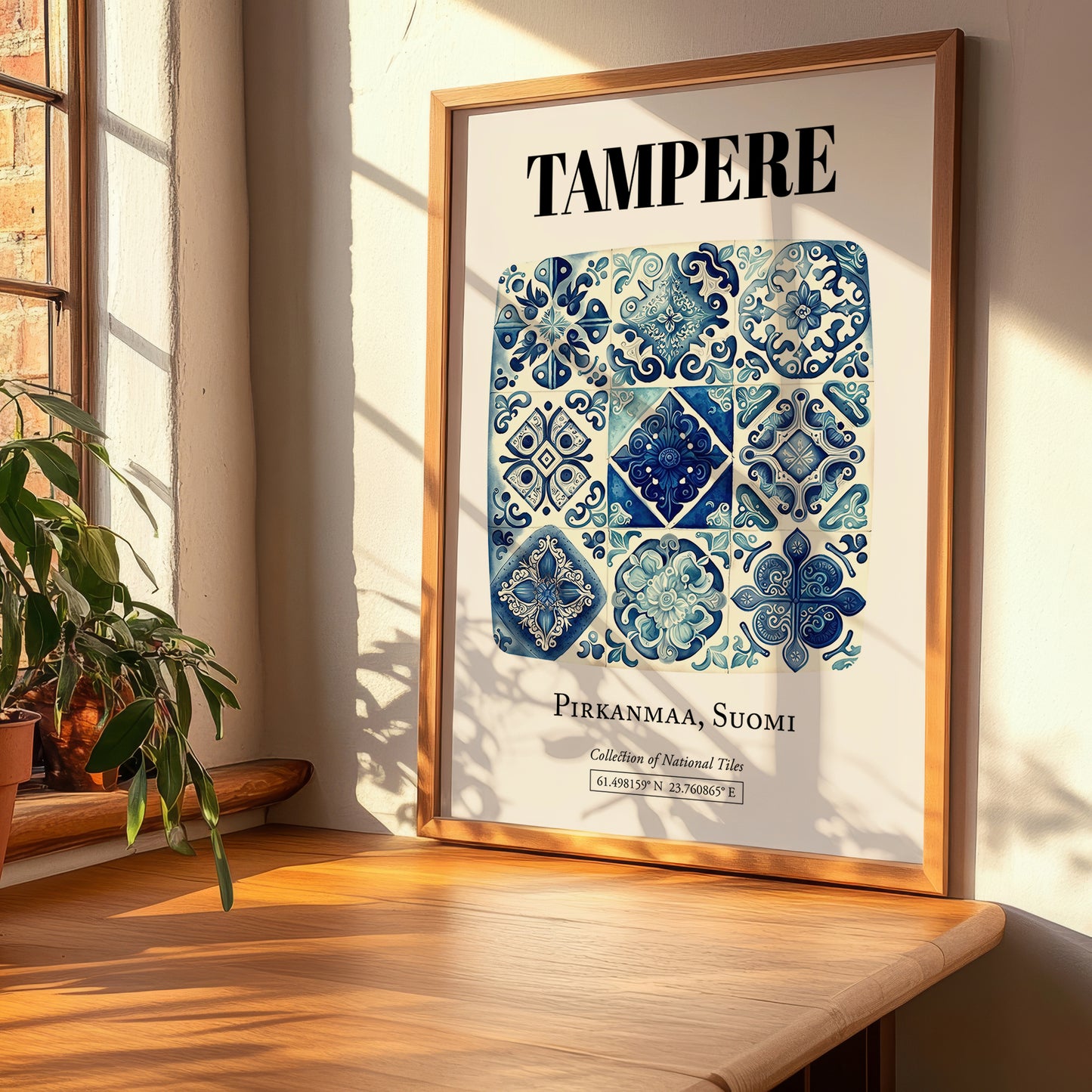 Tampere, Finland – Travel Wall Decor, clean layout with no caption