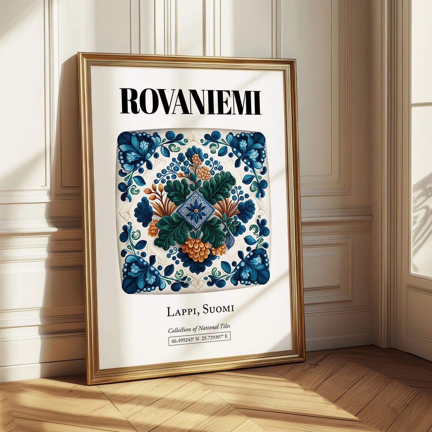 Rovaniemi, Finland – World Travel Art, styled in a charming Paris street view