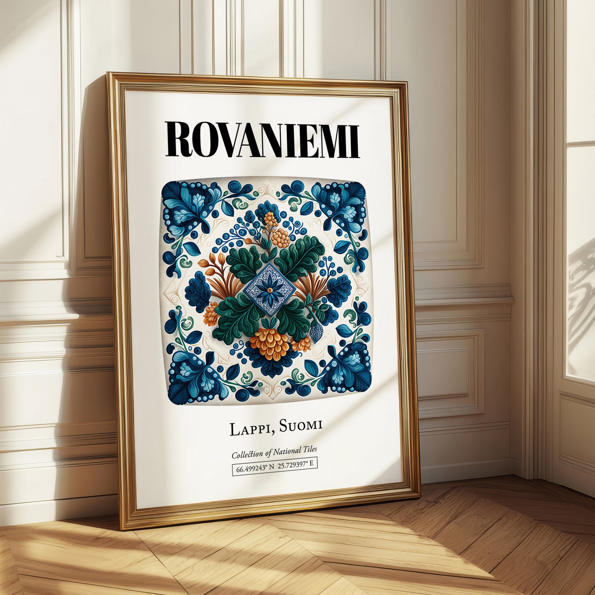 Rovaniemi, Finland – World Travel Art, styled in a charming Paris street view