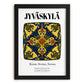 Jyväskylä, Finland – Illustrated Travel Poster, in sleek black frame