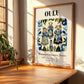 Oulu, Finland – Retro Travel Poster, clean layout with no caption