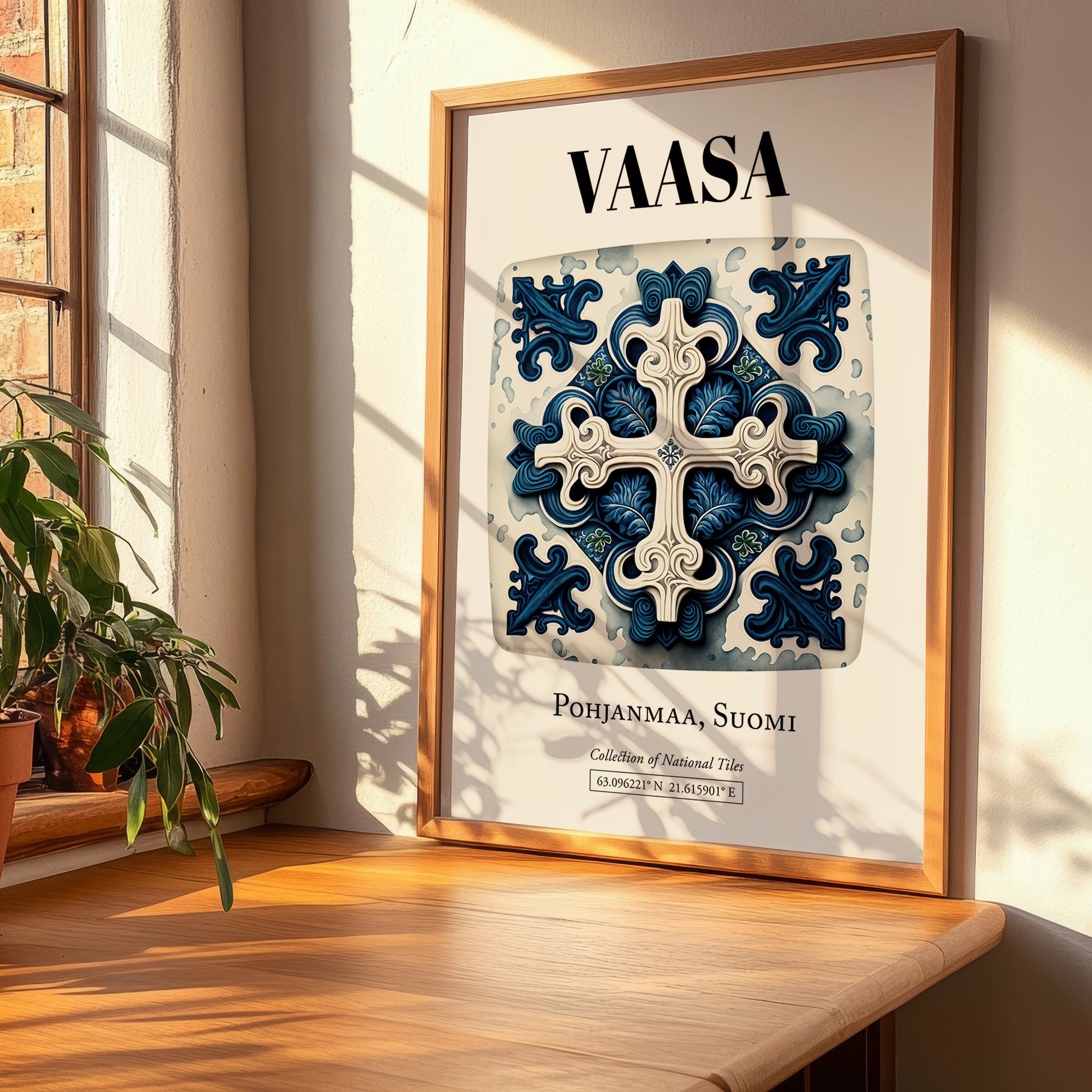 Vaasa, Finland – Travel Wall Art, clean layout with no caption