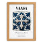Vaasa, Finland – Travel Wall Art, set in oak frame
