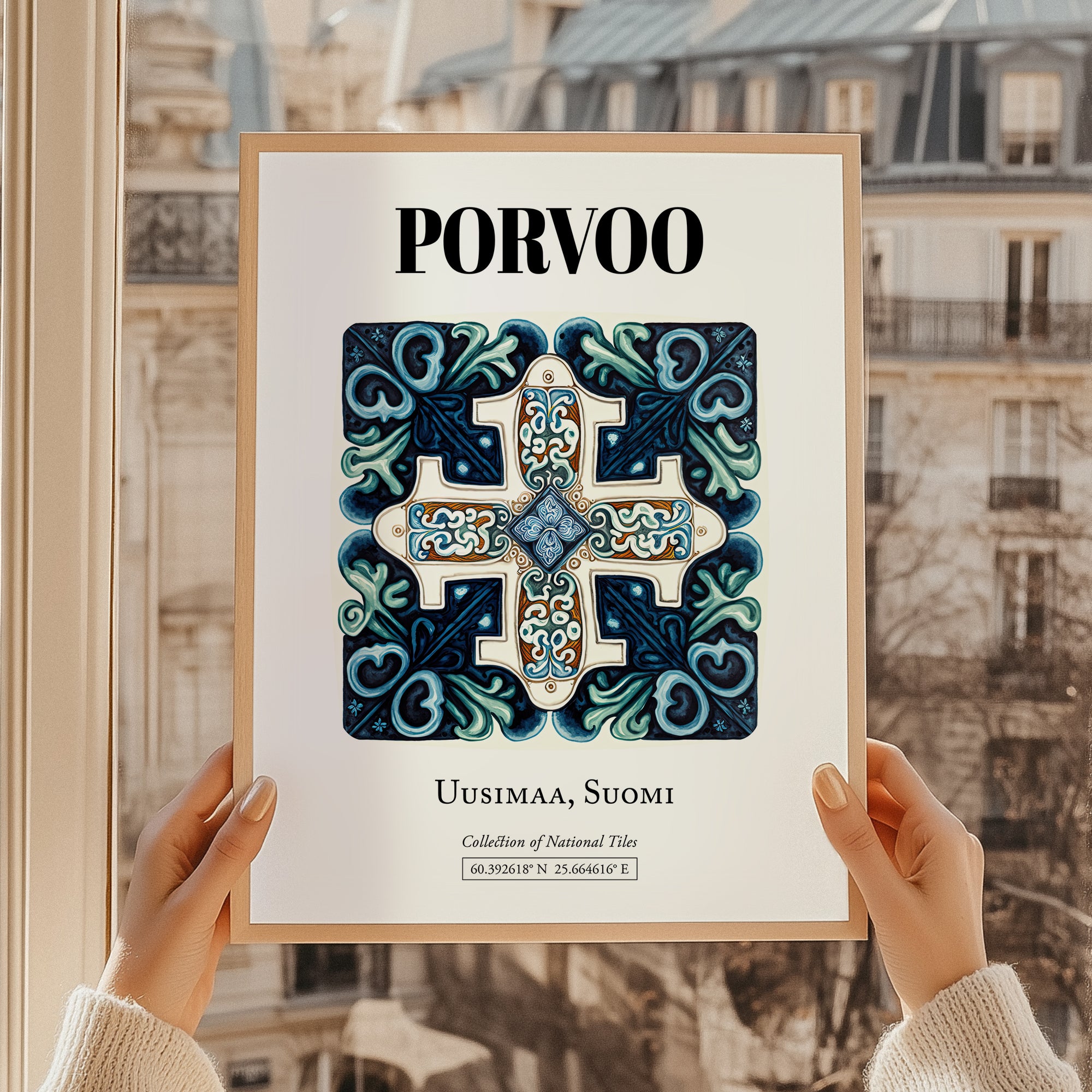 Porvoo, Finland – Historic Cities Art Print