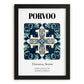 Porvoo, Finland – Historic Cities Art Print, in sleek black frame
