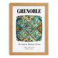 Grenoble, France – Travel Print, set in oak frame