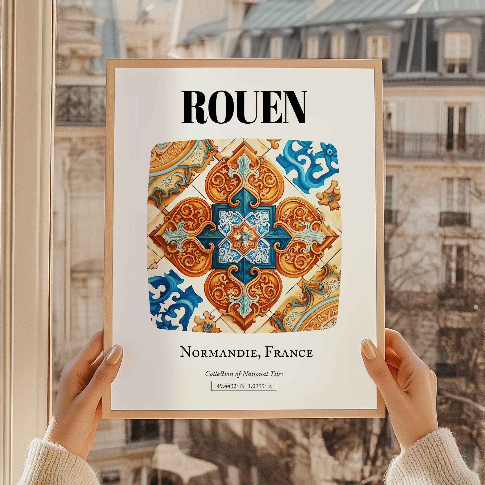 Rouen, France – Architectural Travel Art