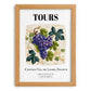 Tours, France – Cityscape Wall Art, set in oak frame