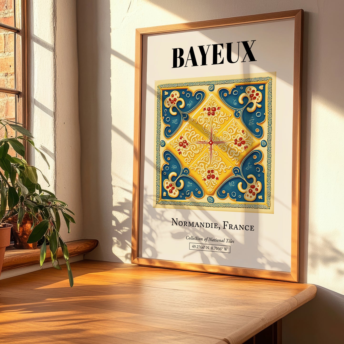 Bayeux, France – Wanderlust Wall Decor, clean layout with no caption