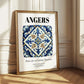 Angers, France – Travel Wall Decor, styled in a charming Paris street view