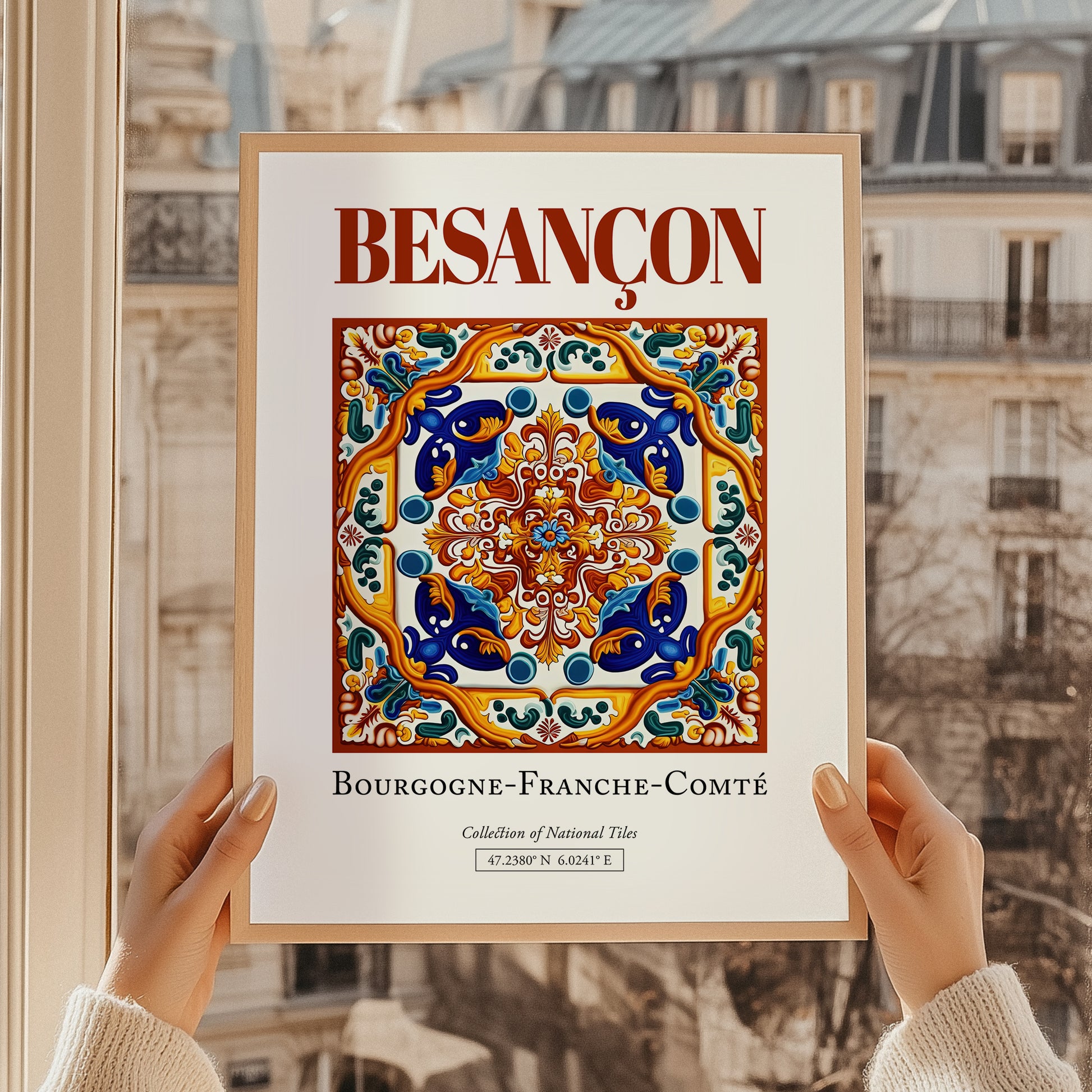 Besançon, France – World Heritage Travel Poster