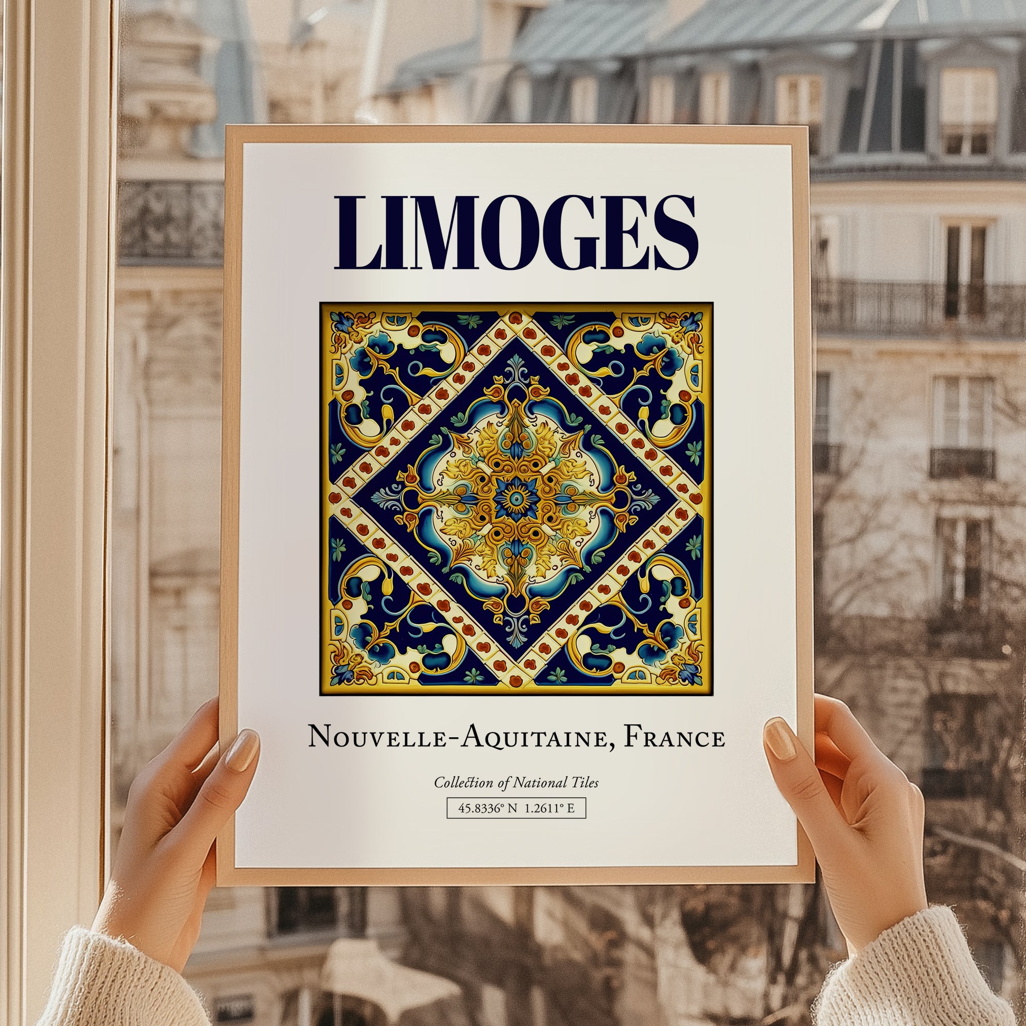 Limoges, France – Tourist Destination Poster