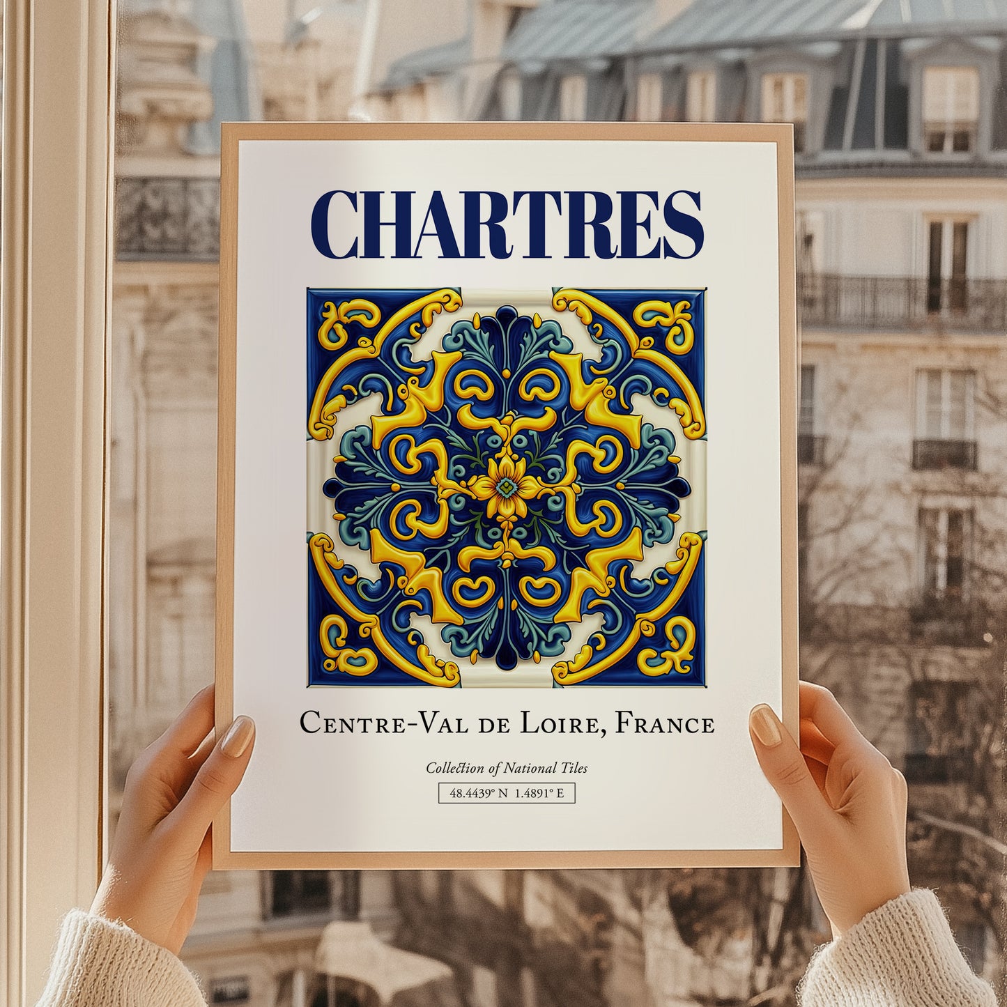 Chartres, France – Travel Poster