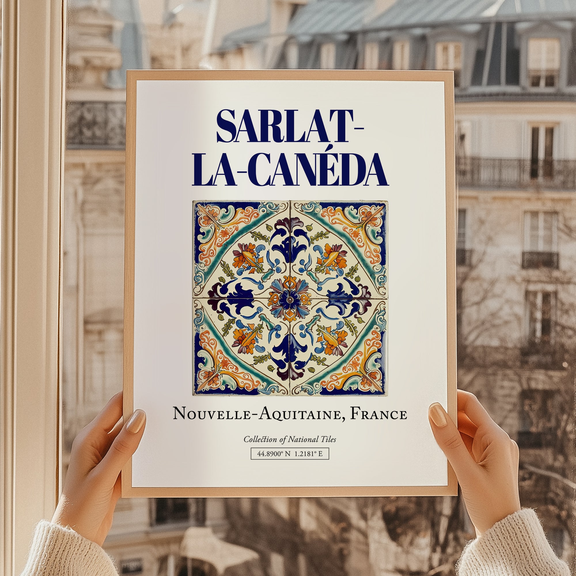 Sarlat-la-Canéda, France – Travel Print