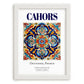 Cahors, France – Global Wall Art, placed in minimal white frame