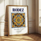 Rodez, France – Travel Print, styled in a charming Paris street view