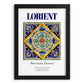 Lorient, France – Travel Print, in sleek black frame