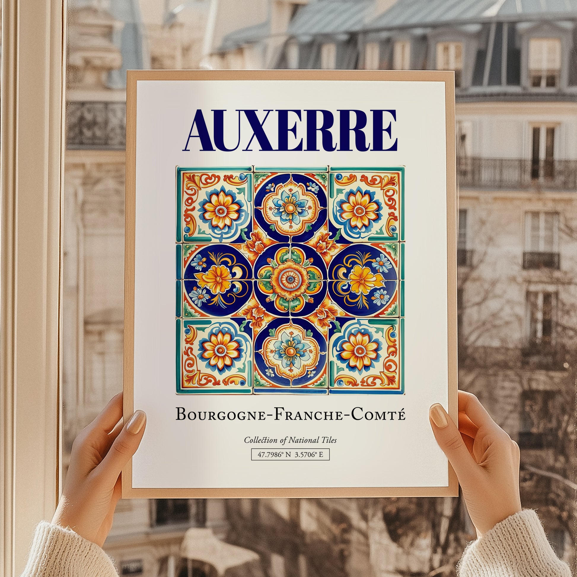 Auxerre, France – Travel Memories Wall Print