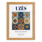 Uzès, France – Travel Print, set in oak frame