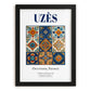 Uzès, France – Travel Print, in sleek black frame