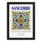 Sancerre, France – Travel Print, in sleek black frame