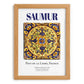 Saumur, France – Travel Wall Decor, set in oak frame