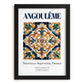 Angoulême, France – Travel Print, in sleek black frame