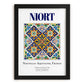 Niort, France – World Travel Art, in sleek black frame
