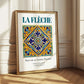 La Flèche, France – Away From Home Poster, styled in a charming Paris street view