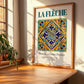 La Flèche, France – Away From Home Poster, clean layout with no caption