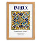 Evreux, France – Travel Print, set in oak frame