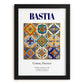 Bastia, France – Travel Print, in sleek black frame