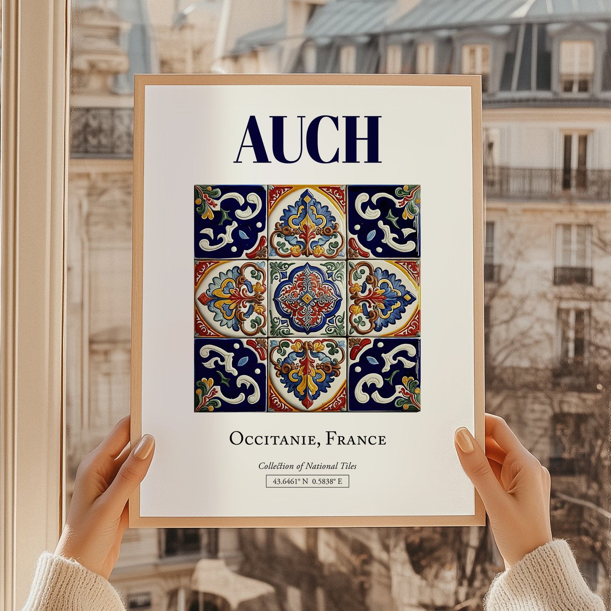 Auch, France – Travel Poster
