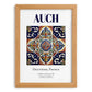 Auch, France – Travel Poster, set in oak frame