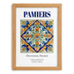 Pamiers, France – Travel Wall Decor, set in oak frame