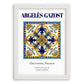 Argelès-Gazost, France – Travel Wall Decor, placed in minimal white frame