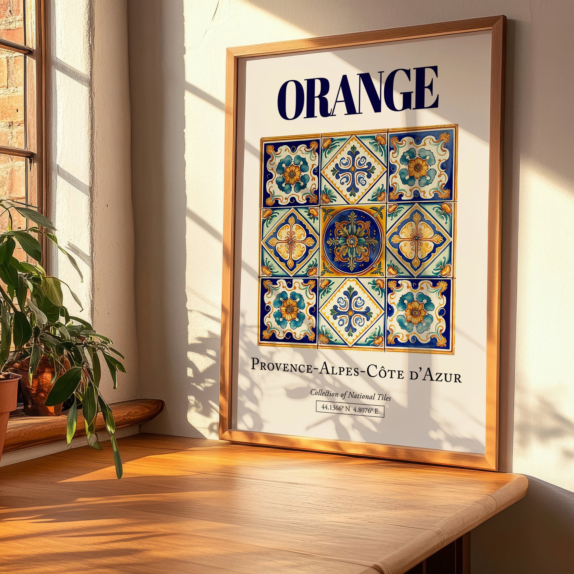 Orange, France – Travel Print, clean layout with no caption
