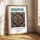 Bayonne, France – Travel Print, styled in a charming Paris street view