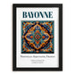 Bayonne, France – Travel Print, in sleek black frame