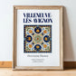 Villeneuve-lès-Avignon, France – Travel Print, in wooden frame leaning on the floor
