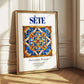 Sète, France – Travel Wall Art, styled in a charming Paris street view
