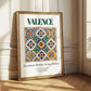Valence, France – Global Wall Art, styled in a charming Paris street view