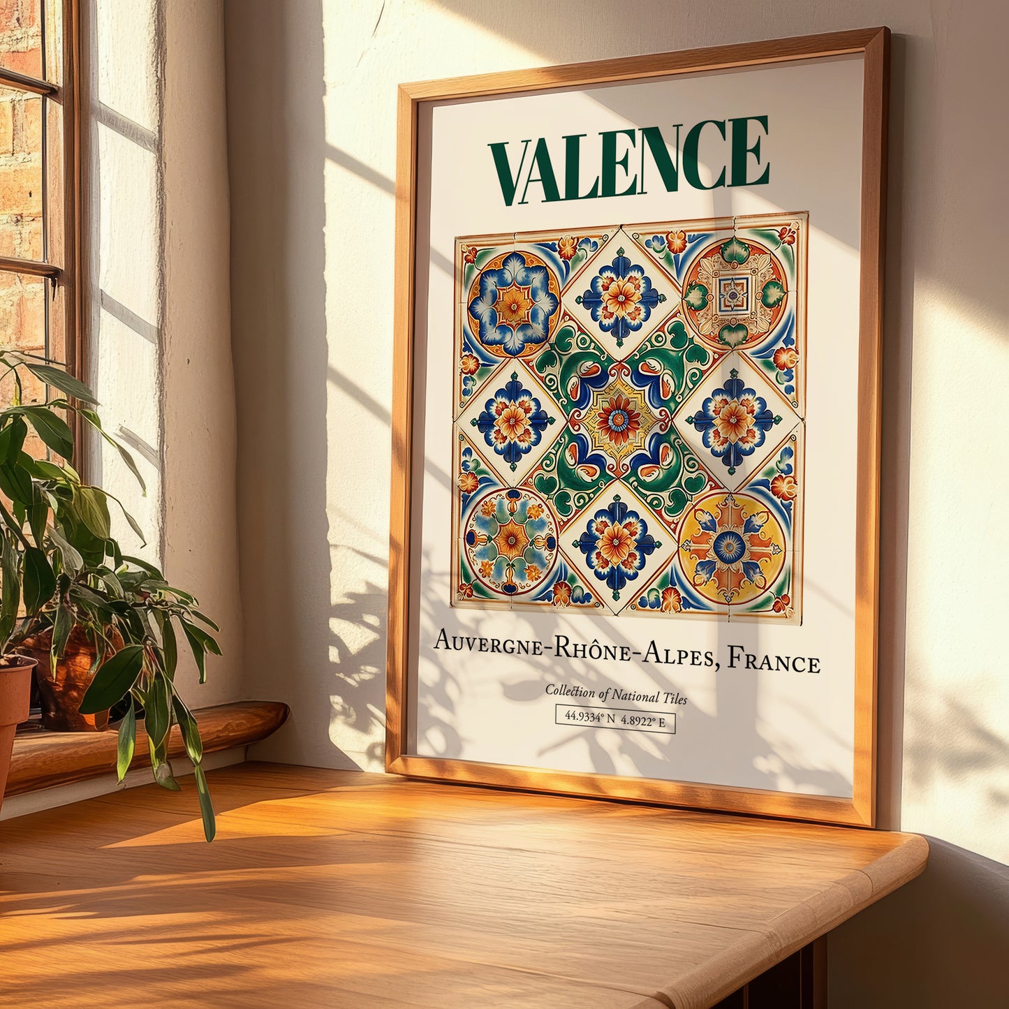 Valence, France – Global Wall Art, clean layout with no caption
